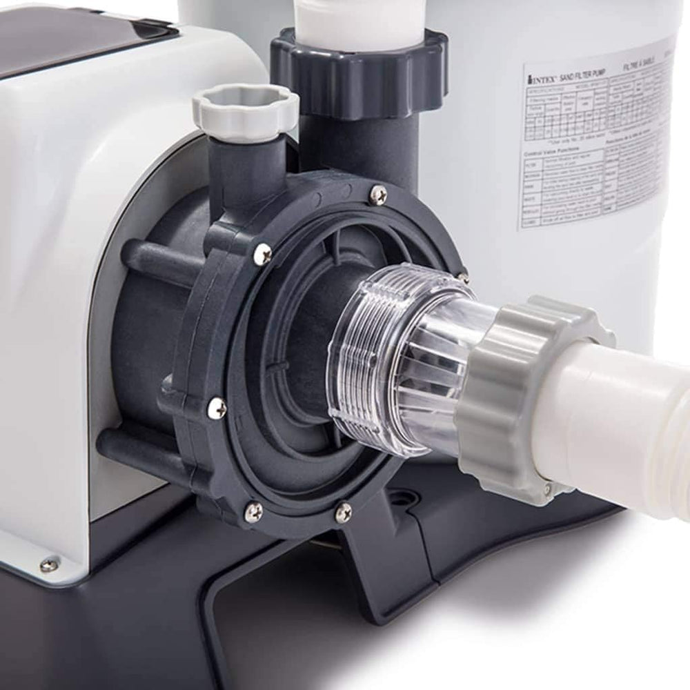 Depuradora de arena Intex Krystal Clear 7,9 m³ para piscinas de hasta 36.000 l 26646