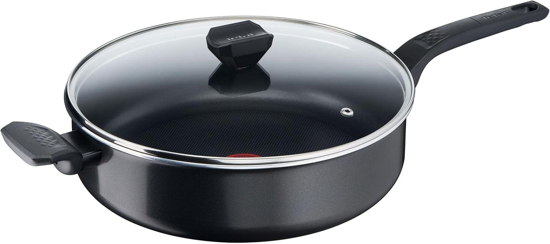 Tefal Easy Cook & Clean, revestimiento antiadherente, indicador de temperatura, no recomendado para inducción Ollas y sartenes Naty Shop Sartén para cocinar 28 Cm