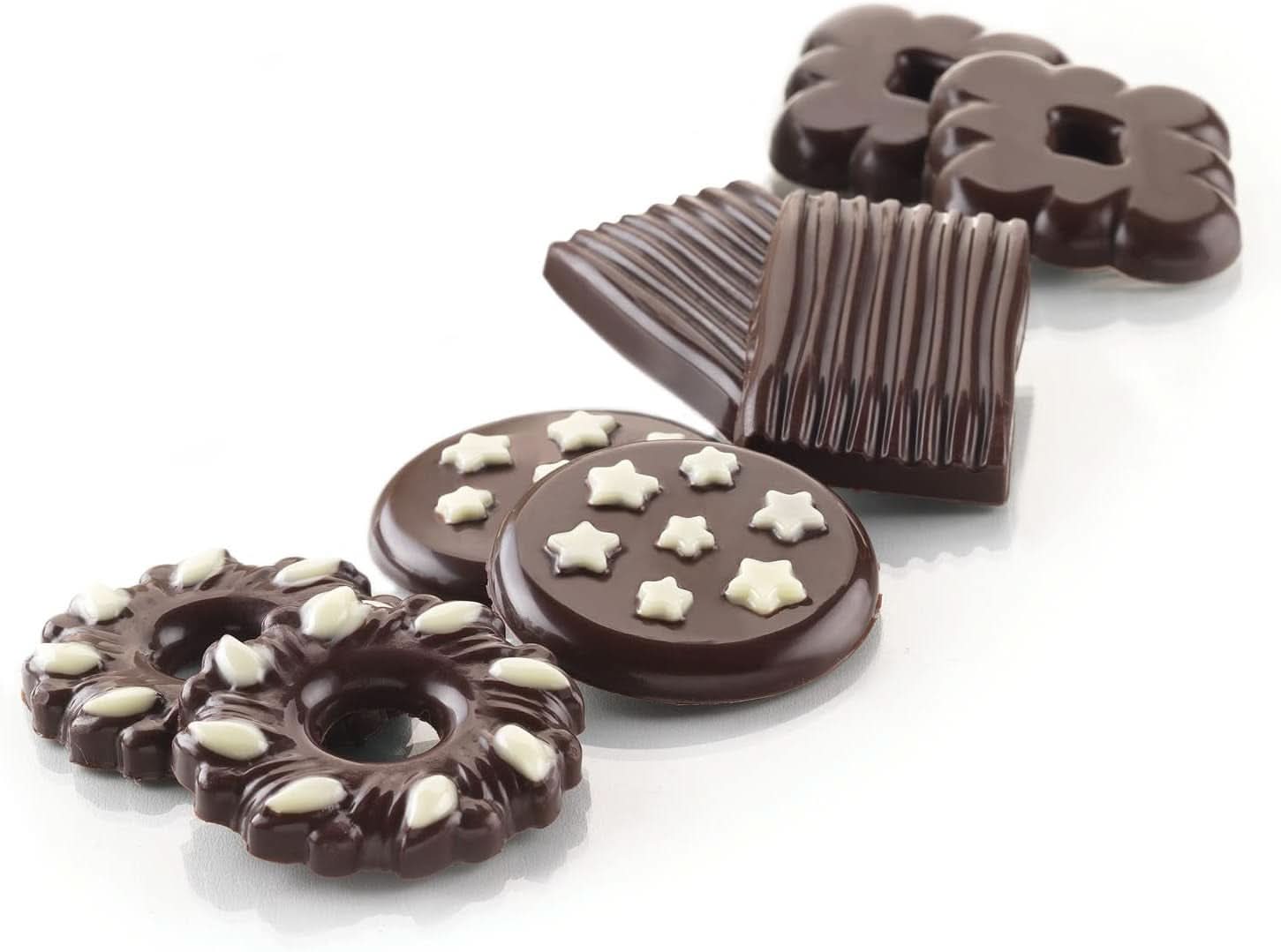 Silikomart 22.125.77.0065 SCG25, Choco Biscuit Bucatarie Naty Shop