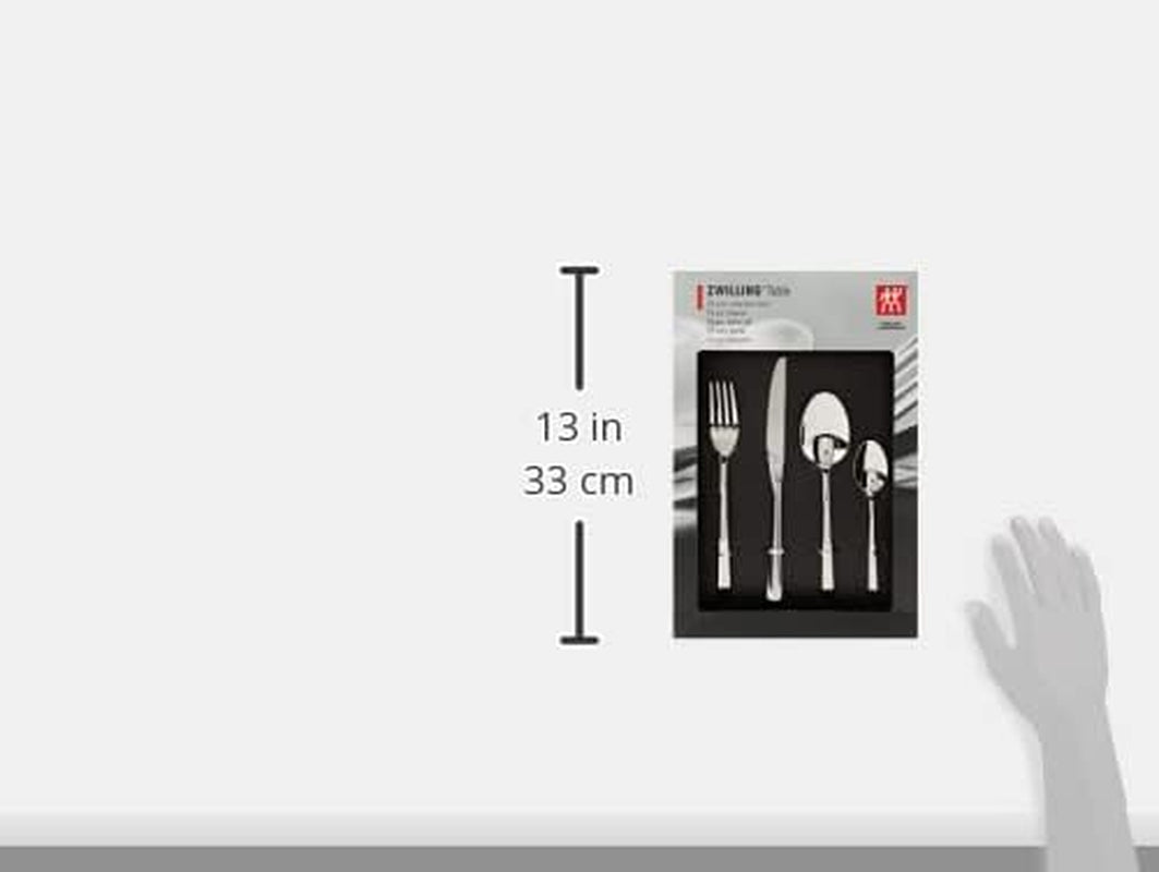 Zwilling Juego de cubiertos 24 piezas, plata metalizada Cocina Naty Shop