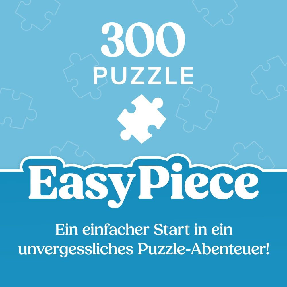 Trefl - Easypiece Puzzle : Timbre - 300 piese - Piese mari, Ușor de puzzle, Pentru adulți și copii de peste 10 ani Puzzle Naty Shop