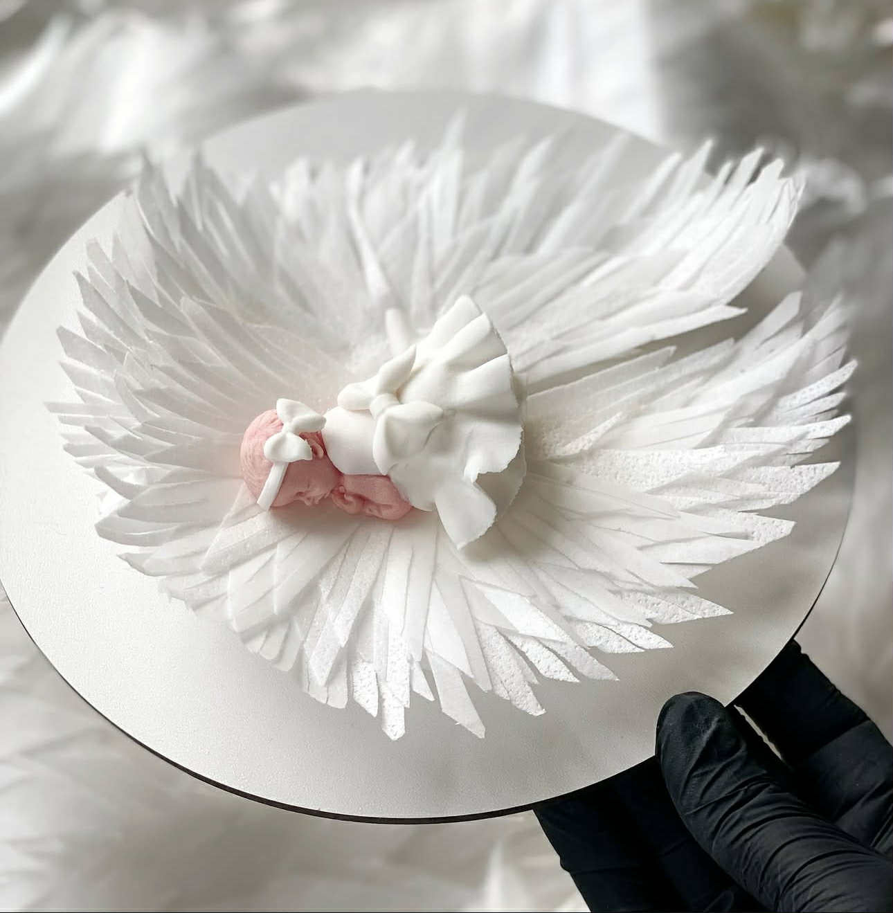 Adornos comestibles, Bautismo, Niña