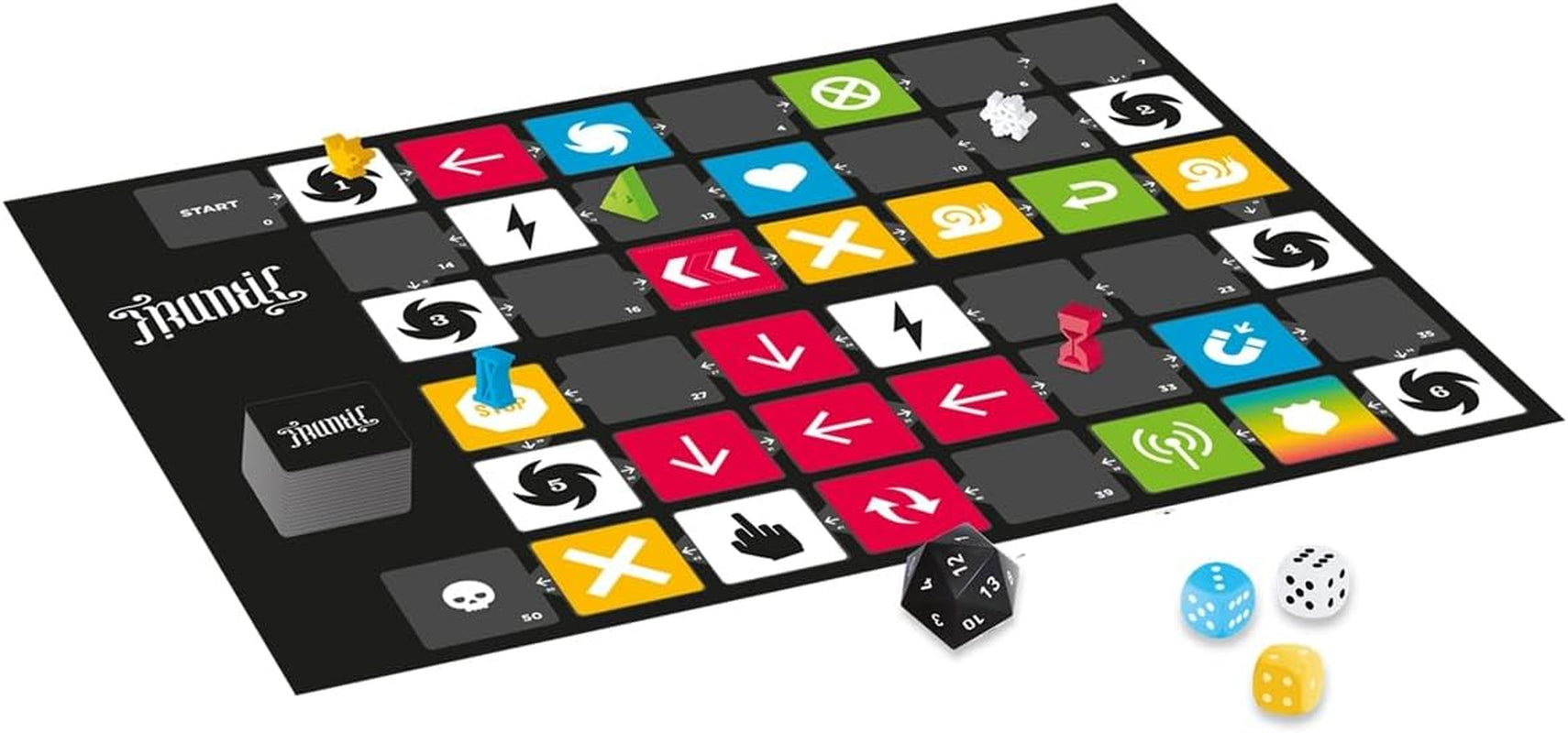 Game Factory 646076 Juego de mesa Frenetic Stealth Racer Un atrevido juego de fiesta para 2-6 jugadores de 12 años en adelante