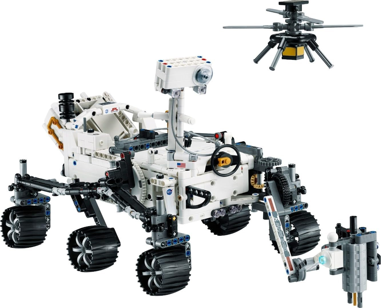 LEGO Space Toy Set 42158 Technic NASA Mars Rover Perserverance con aplicación Ar, juguete de construcción científica para niñas y niños Más de 10 juegos de construcción Besuche den LEGO-Store