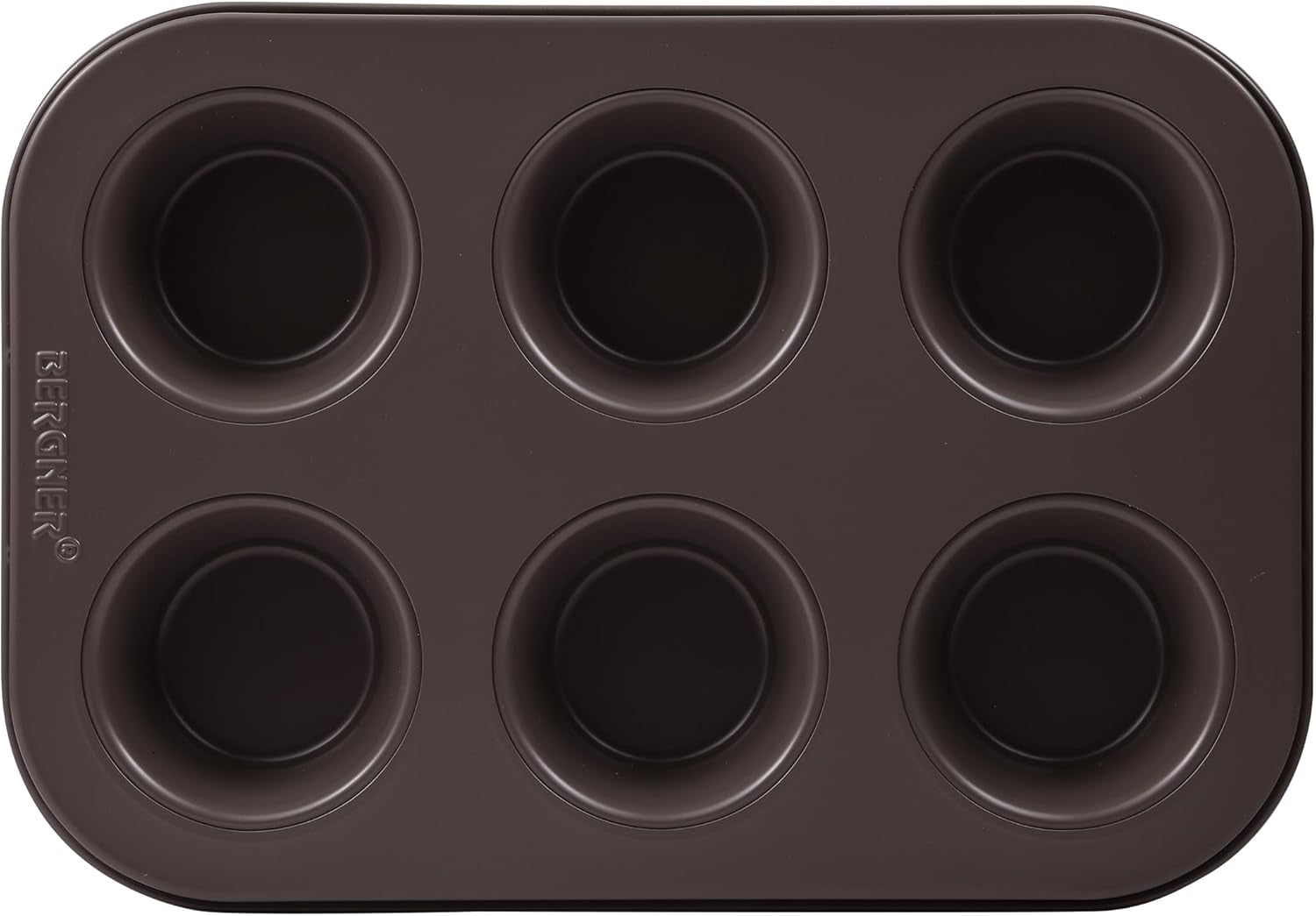 BERGNER BAKING LOVERS - Set Von 2 X 6 Tazas Muffinformen - Kohlenstoffstahl Mit Ilag Essential, PFOA Frei, Leicht Zu Reinigen Moldes y bandejas para repostería Naty Shop