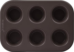 BERGNER BAKING LOVERS - Set Von 2 X 6 Tazas Muffinformen - Kohlenstoffstahl Mit Ilag Essential, PFOA Frei, Leicht Zu Reinigen Moldes y bandejas para repostería Naty Shop