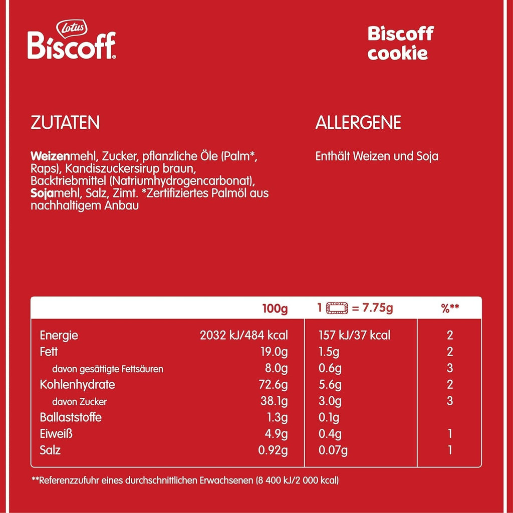 Lotus Biscoff | Biscuiți Caramelizați | Biscuiți Ambalați Individual în Pachet de 2 | Doar Ingrediente Naturale | Vegani | Fără Coloranți sau Arome Adăugate | 10x (14x2) | 2,17 kg