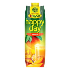 Rauch Feliz Día Mango | Bebida refinada con maracuyá | Mucha vitamina C | 6 x 1 litro, Tienda Tetra Prisma Naty