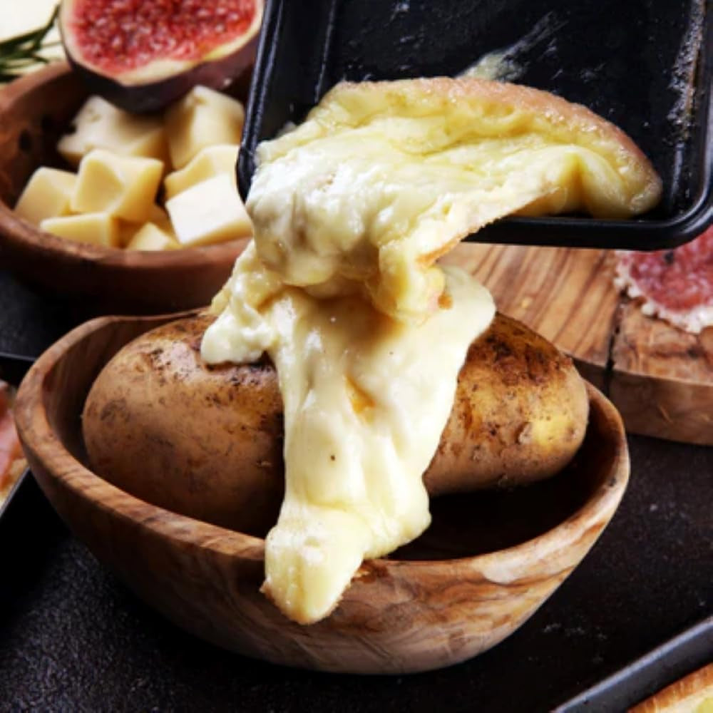 Comida compartida | Raclette Gewürz | Würzmischung im Keramiktopf | 70g | Vegano, sin gluten y con ingredientes naturales