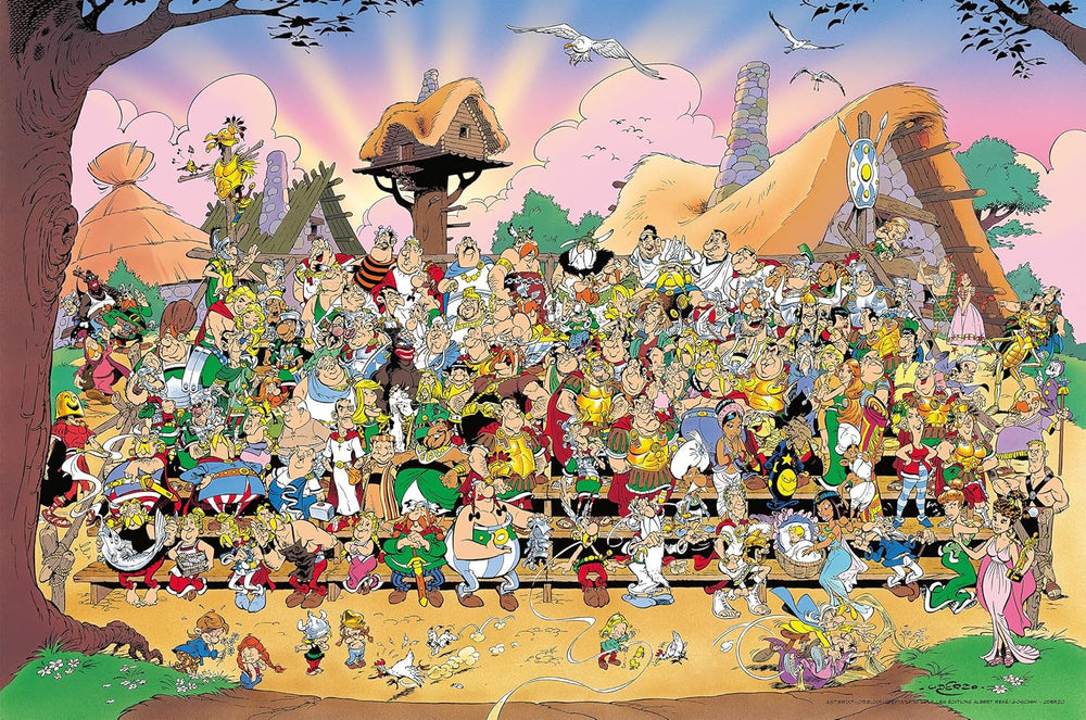 Ravensburger - Puzzle para adultos - Puzzle de 3000 piezas - Universo Astérix - Adultos y niños a partir de 14 años - Puzzle de alta calidad fabricado en Europa - Personajes de cómic - 14981 Puzzle Naty Shop Título predeterminado