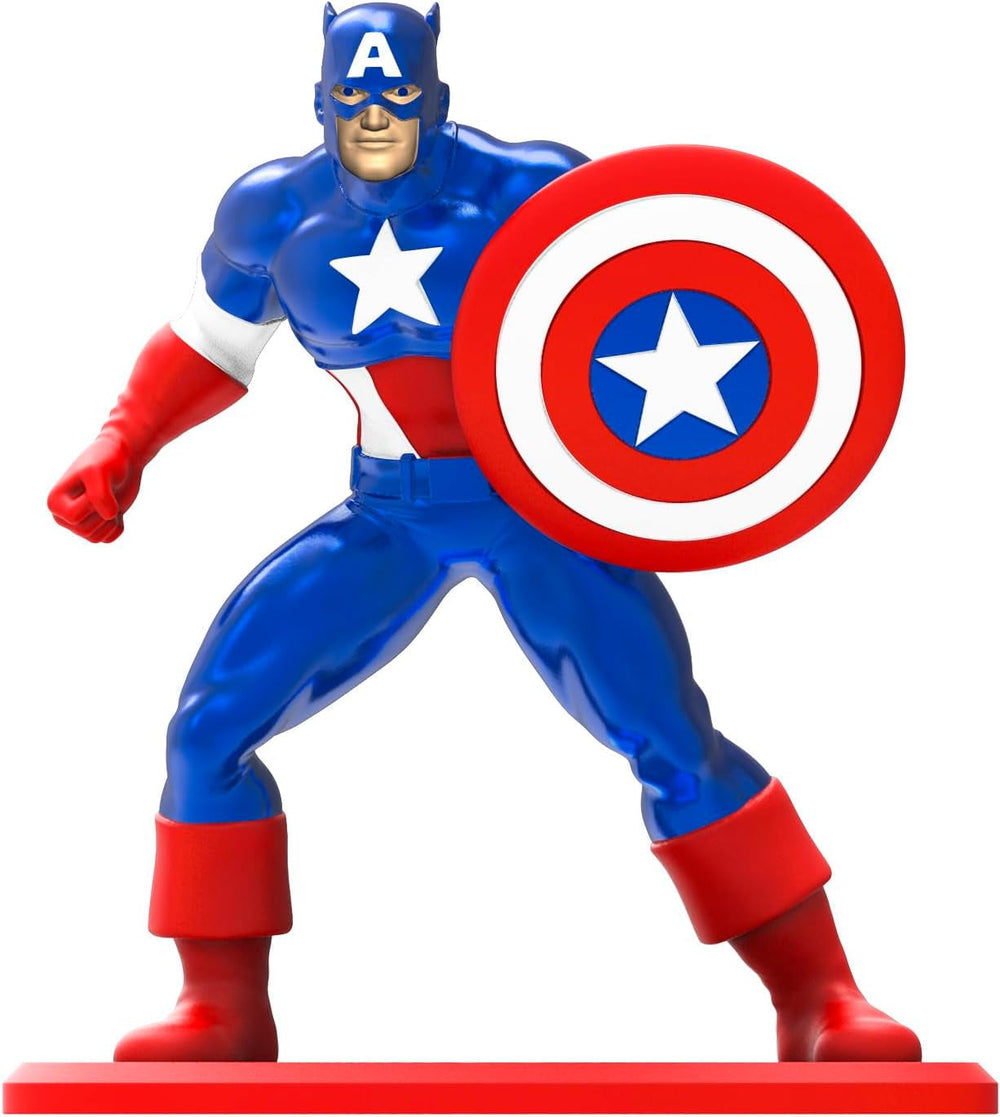 Jada Toys 253221016 - Blind Pack Marvel Nanofigures - Figuras Coleccionables Marvel de Metal en Blind Pack, 4cm, 3 años en adelante, Selección Aleatoria, Figuras de Acción Negras Naty Shop