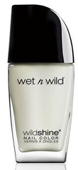 Wet n Wild Wild Shine Esmalte de uñas, formaldehído, tolueno, libre de ftalatos, fórmula de secado rápido de larga duración, capa superior mate (paquete de 2)