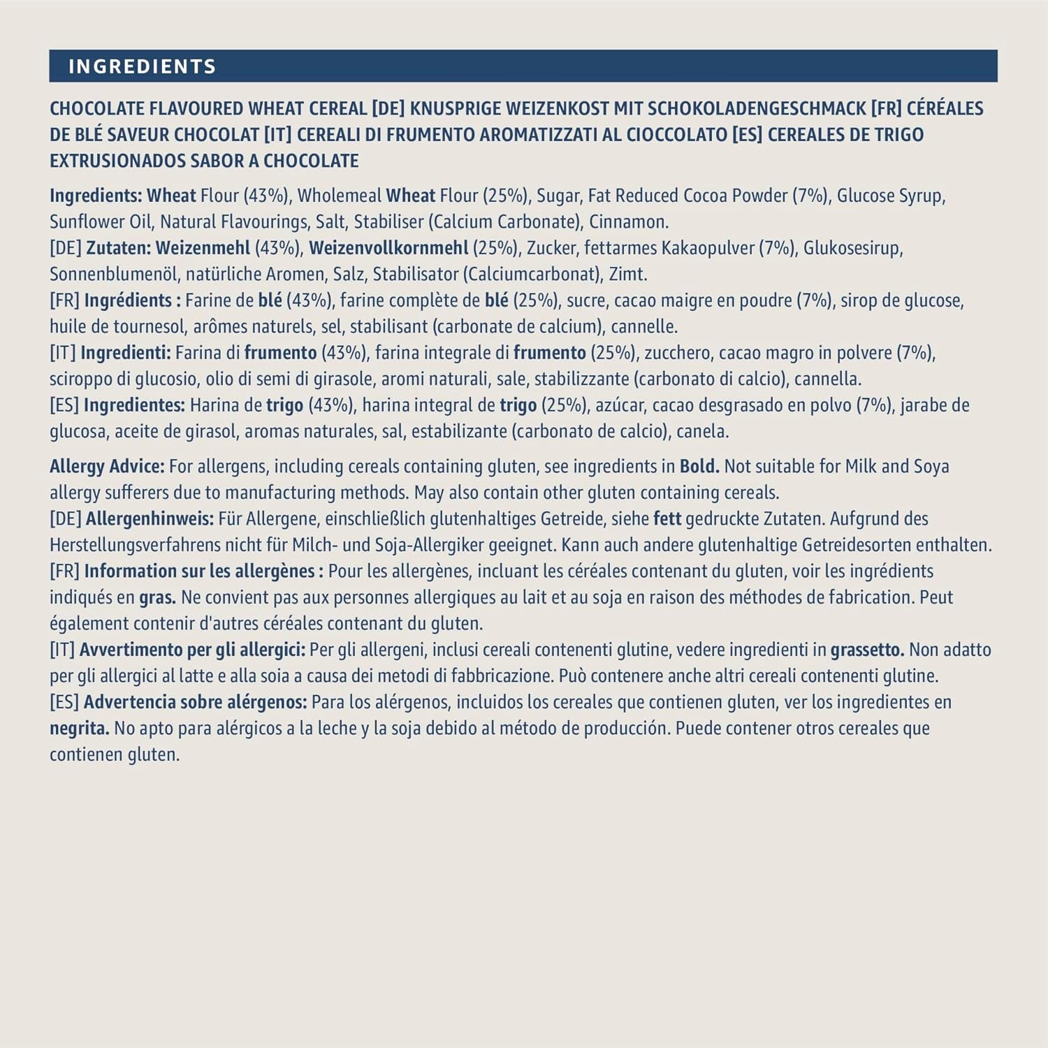 Barras de chocolate de Amazon, 375g