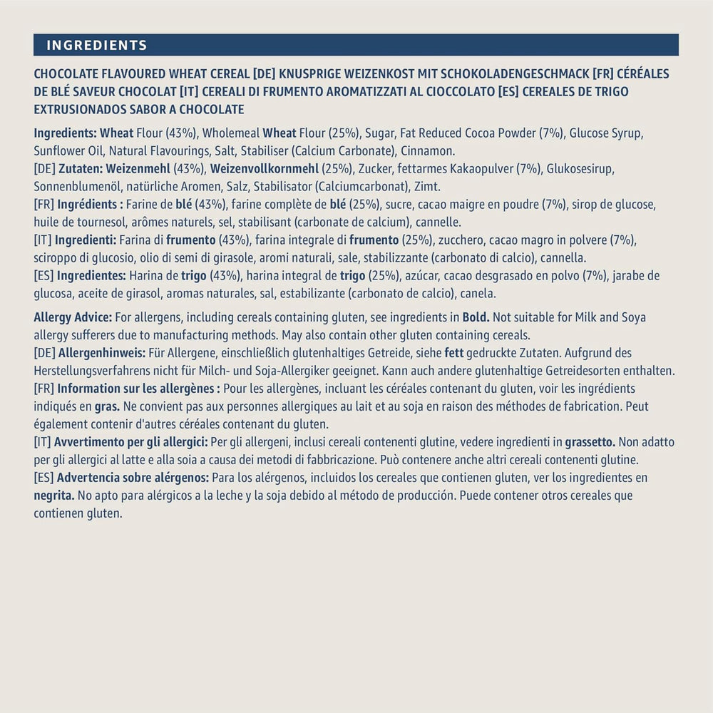 Barras de chocolate de Amazon, 375g