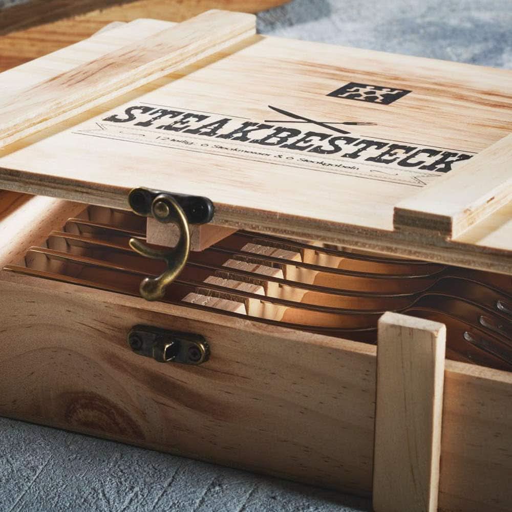 Set de tacâmuri de friptură ZWILLING pentru 6 persoane, 12 piese Bucatarie Naty Shop