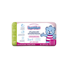 Toallitas 3 en 1 4x57 uds.