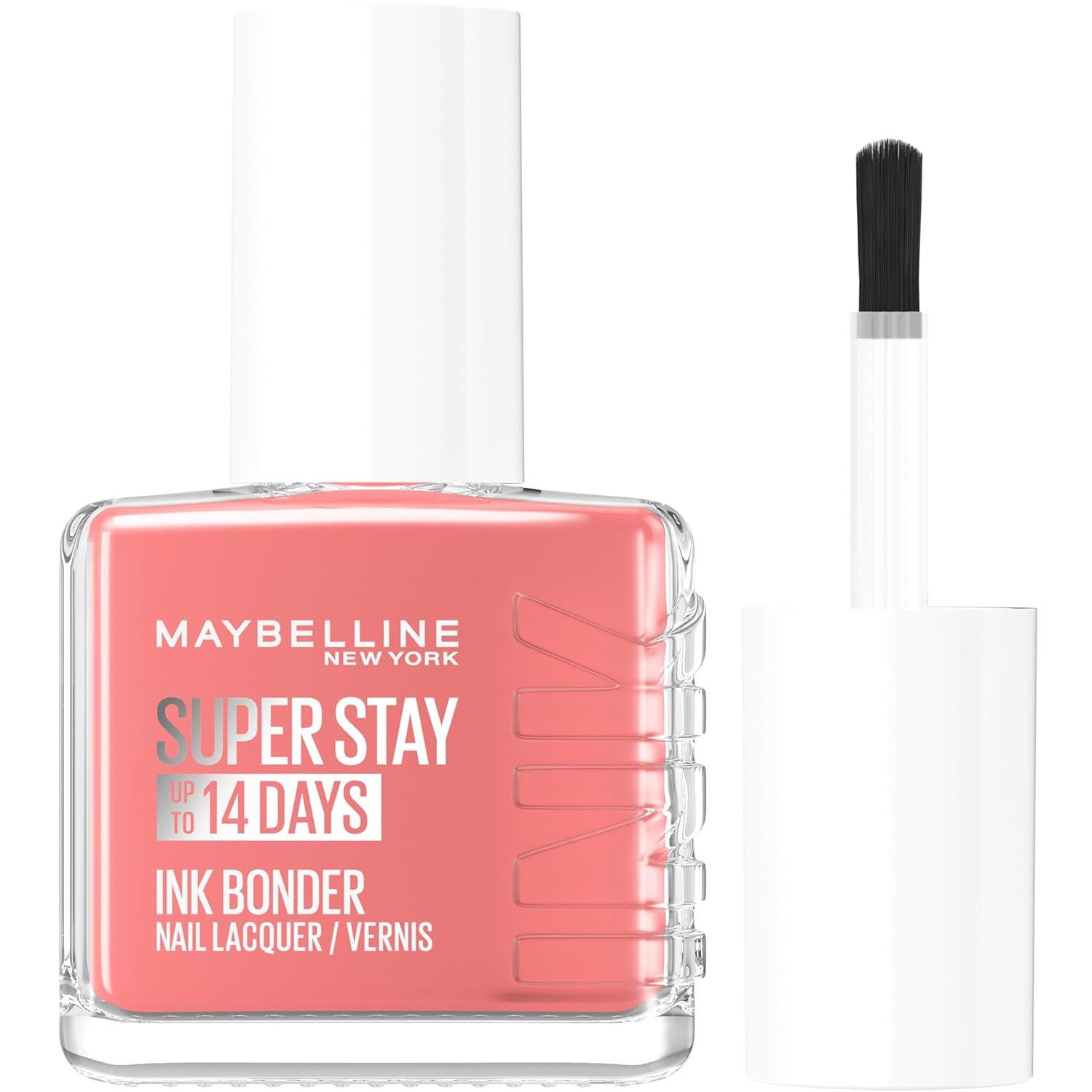 Maybelline New York Super Stay Ink Bonder 135 Nude Rose - esmalte de uñas de larga duración para uñas fuertes y color intenso, 12,3 ml