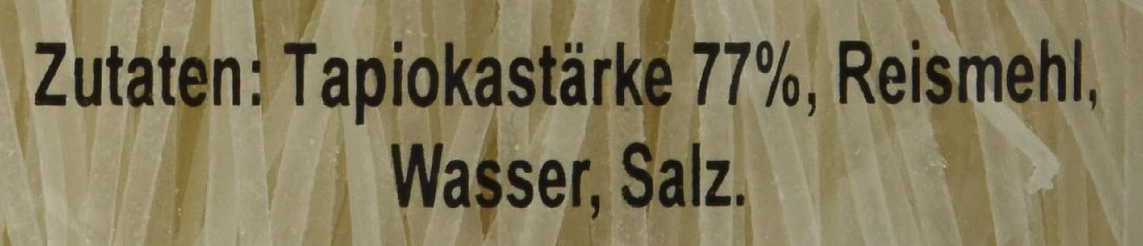 Fideos de arroz con tapioca 2,5 mm (Huû tieáu nam vang) (1 x 400 g)