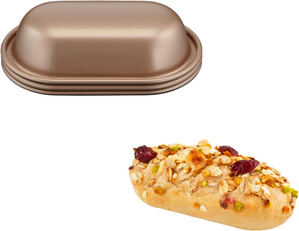 Tefal Creabake Muffins Creabake Backformen, 7,5 cm, Antihaftbeschichtung, Stapelbares System, Kreative Rezepte Für Süßigkeiten Und Salade, Einfaches Backen, Eisenfarben Moldes y bandejas para hornear Naty Shop 3 X Brotbackformen