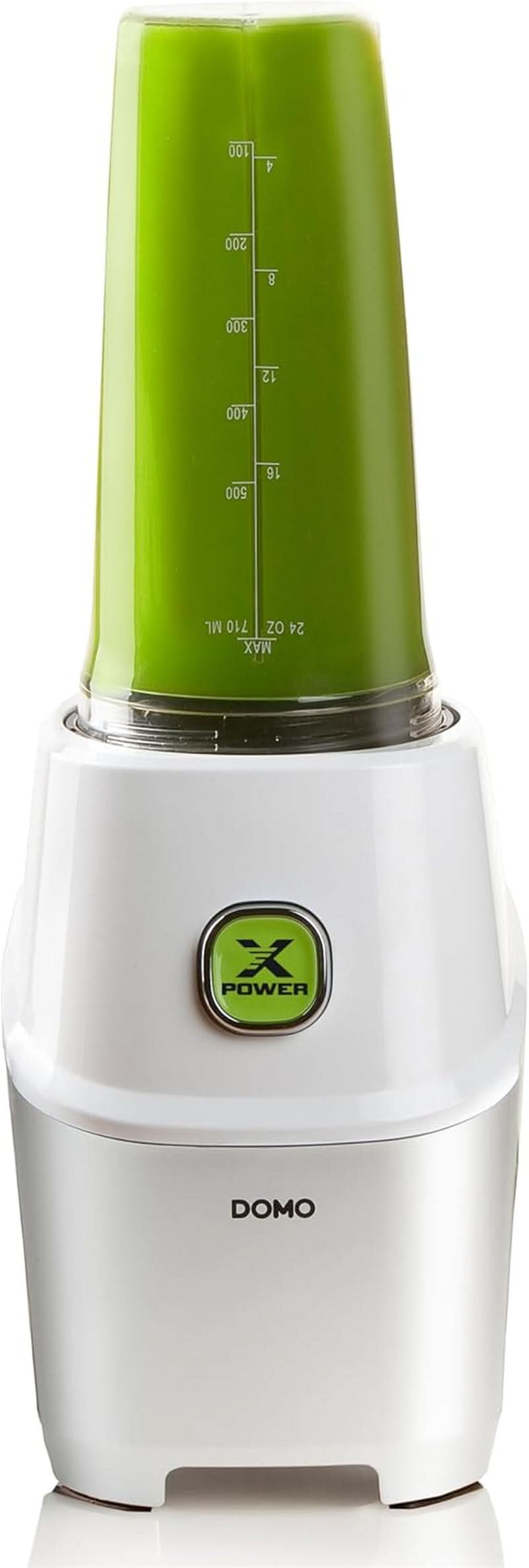 Powermixer Domo DO700BL con motor Starkem de 1000W - Mixen Direkt in Der Flasche, Weiß Mother and Child Naty Shop