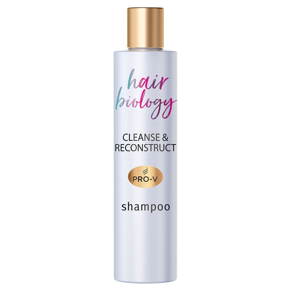 Hair Biology Champú Cleanse & Reconstruct, Para raíces grasas y puntas dañadas, 250 ml Ducha y baño Naty Shop Champú 250 ml