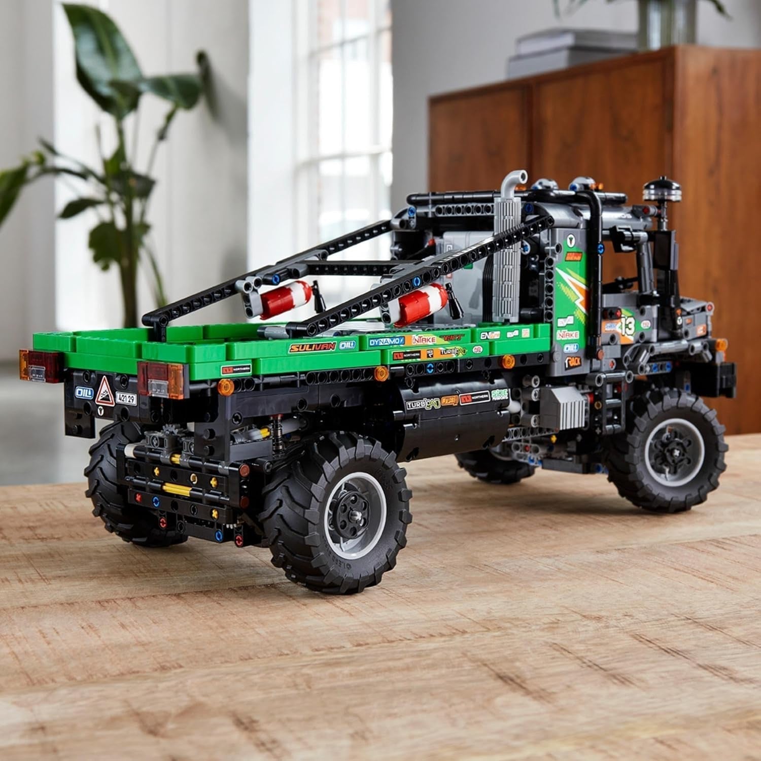 LEGO 42129 Technic 4X4 Mercedes-Benz Zetros Offroad Truck, mașină controlată de la distanță, jucărie camion controlată prin aplicație, idee de cadou pentru adulți și copii, bărbați și femei Seturi de constructie Besuche den LEGO-Store