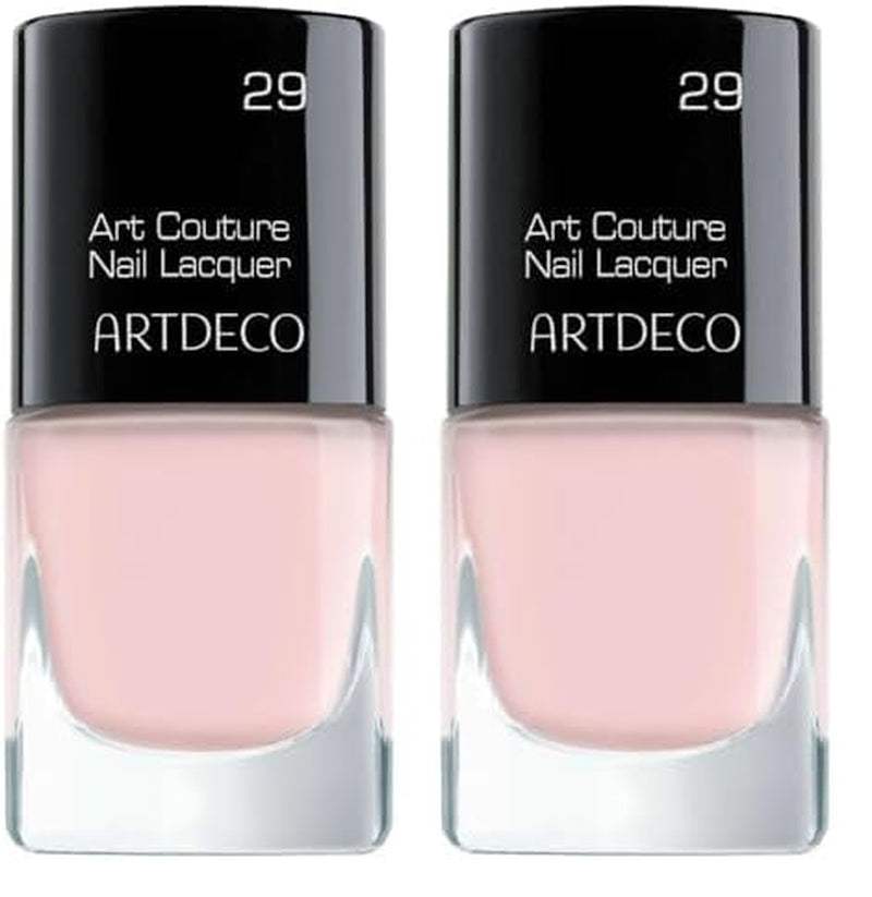 ARTDECO Art Couture Nail Lacquer - Esmalte de uñas con efecto de brillo de vinilo único en una edición mini - 1 x 5 ml (paquete de 2)
