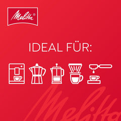 Melitta BellaCrema Speciale Ganze Kaffee-Bohnen 1kg, ungemahlen, Kaffeebohnen für Kaffee-Vollautomat, mittlere Röstung, geröstet in Deutschland, Stärke 3