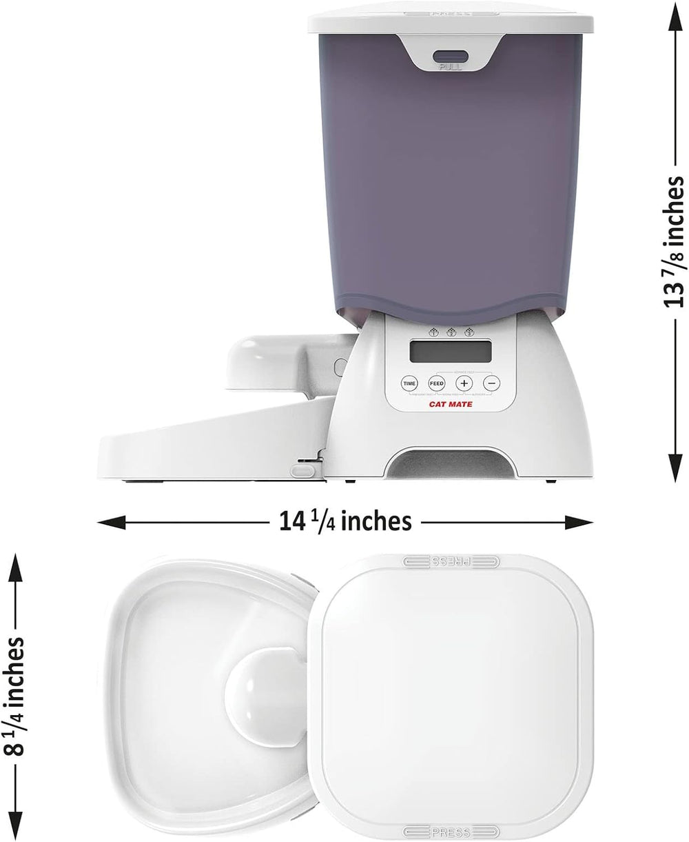 Automat für Trockenfutter L: 21,1 cm Ancho: 21,1 cm Alto: 36,8 cm 3 kg 905 g