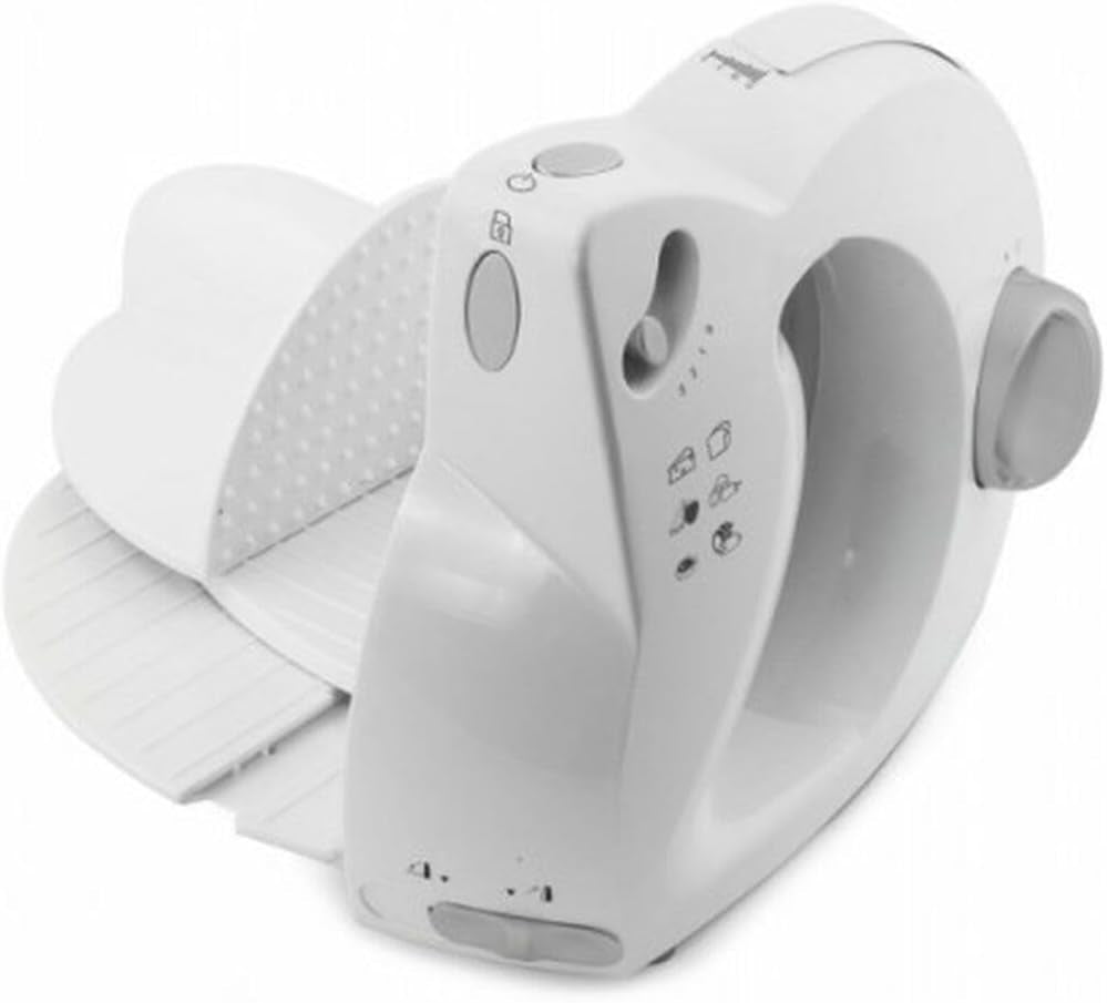 EKM017W Cortadora eléctrica de acero inoxidable, 150 W Trituradoras y Rebanadoras Naty Shop