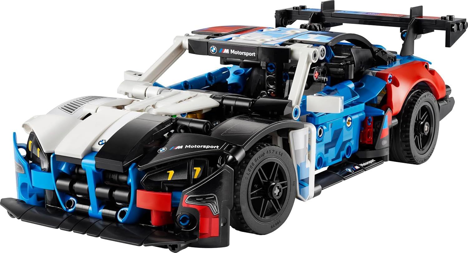 LEGO Technic BMW M4 GT3 EVO Rennwagen - Modellbausatz mit V6-Motor, Lenkung & öffnenden Türen - Gaming Geschenk für Jungen ab 11 Jahren & Jugendliche Motorsport Fans - 42226