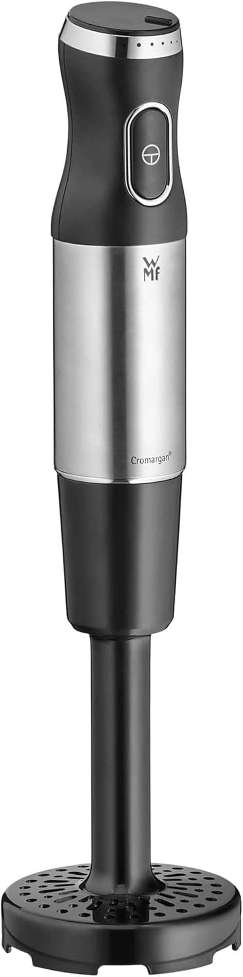 WMF Kult X Stabmixer Set 5-Teilig, Pürierstab, Schneebesen, Stampfer, Zerkleinerer, 600 Watt, Zauberstab Inkl. 700Ml Mixbehälter, Edelstahl Matt Madre e Hijo Naty Shop