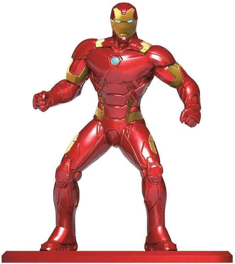 Jada Toys 253221016 - Blind Pack Marvel Nanofigures - Figuras Coleccionables Marvel de Metal en Blind Pack, 4cm, 3 años en adelante, Selección Aleatoria, Figuras de Acción Negras Naty Shop