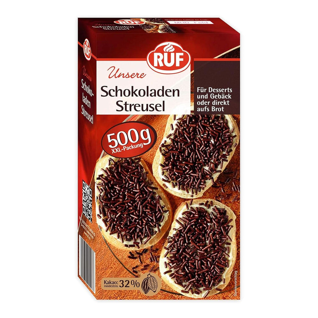 RUF Vermicelli Ciocolata cu lapte, 500 grame, fara gluten Sprinkles Naty Shop Cu Ciocolata