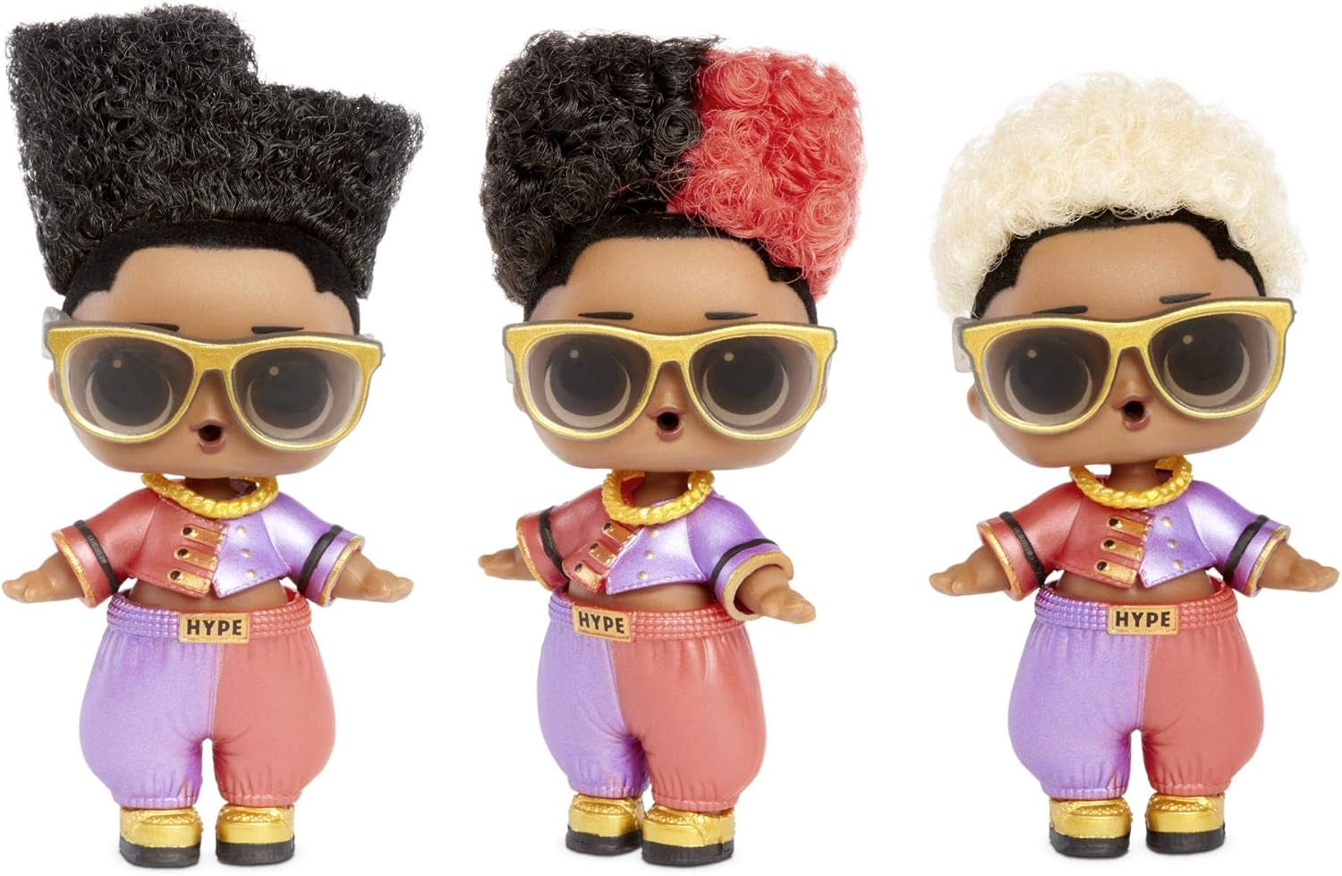 Păpuși de colecție LOL Surprise pentru fete - Cu 15 surprize și coafuri diferite - #Hairvibes Dolls