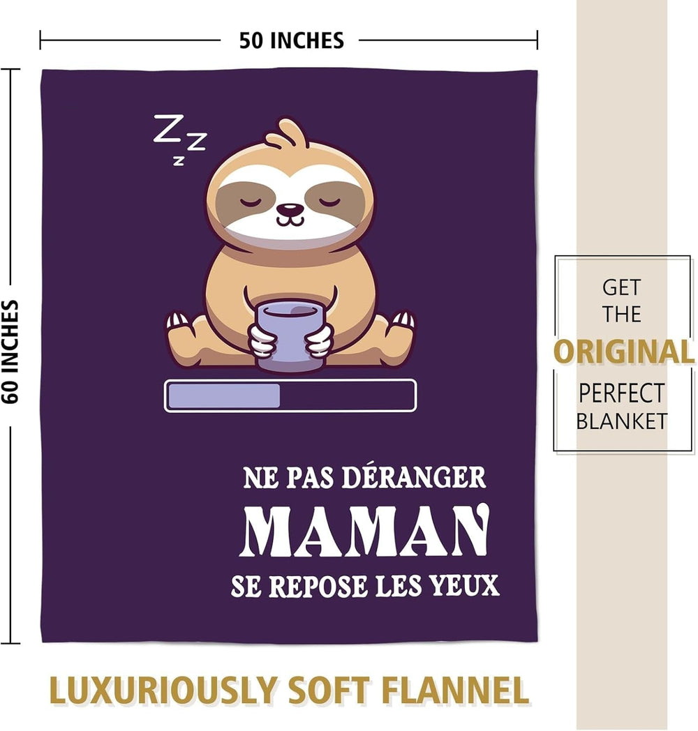 Niyewsor Regalo de cumpleaños, Para mamá, Manta polar, Regalo para mamá, Día de la Madre y idea de regalo de Navidad para mamá Niyewsor Camas y mantas