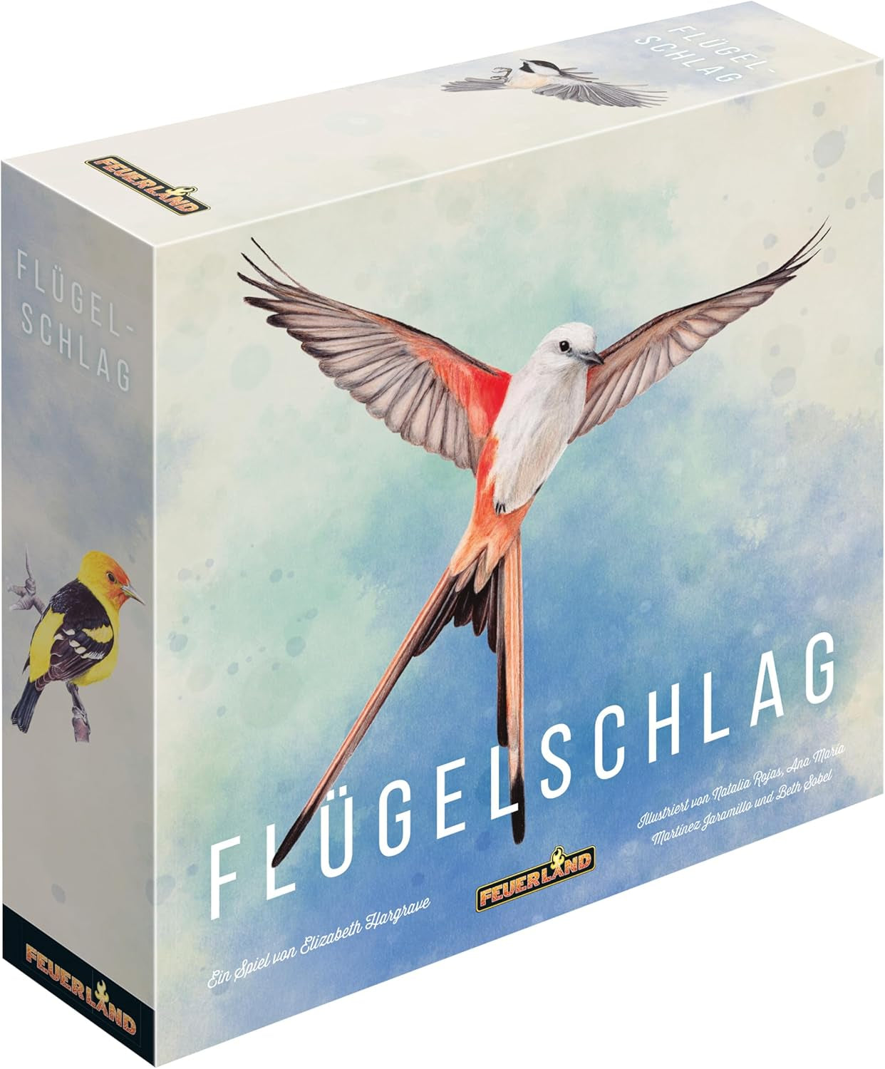 Feuerland Spiele 104-146-901 63558 Wingspan Juego de mesa Edición alemana - Kennerspiel des Jahres 2019 (Premio de la crítica)