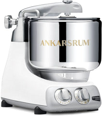 Ankarsrum - Asistente Original Base Máquina De Cocina Crema AKM6230MW Mineral Blanco Madre E Hijo Naty Shop