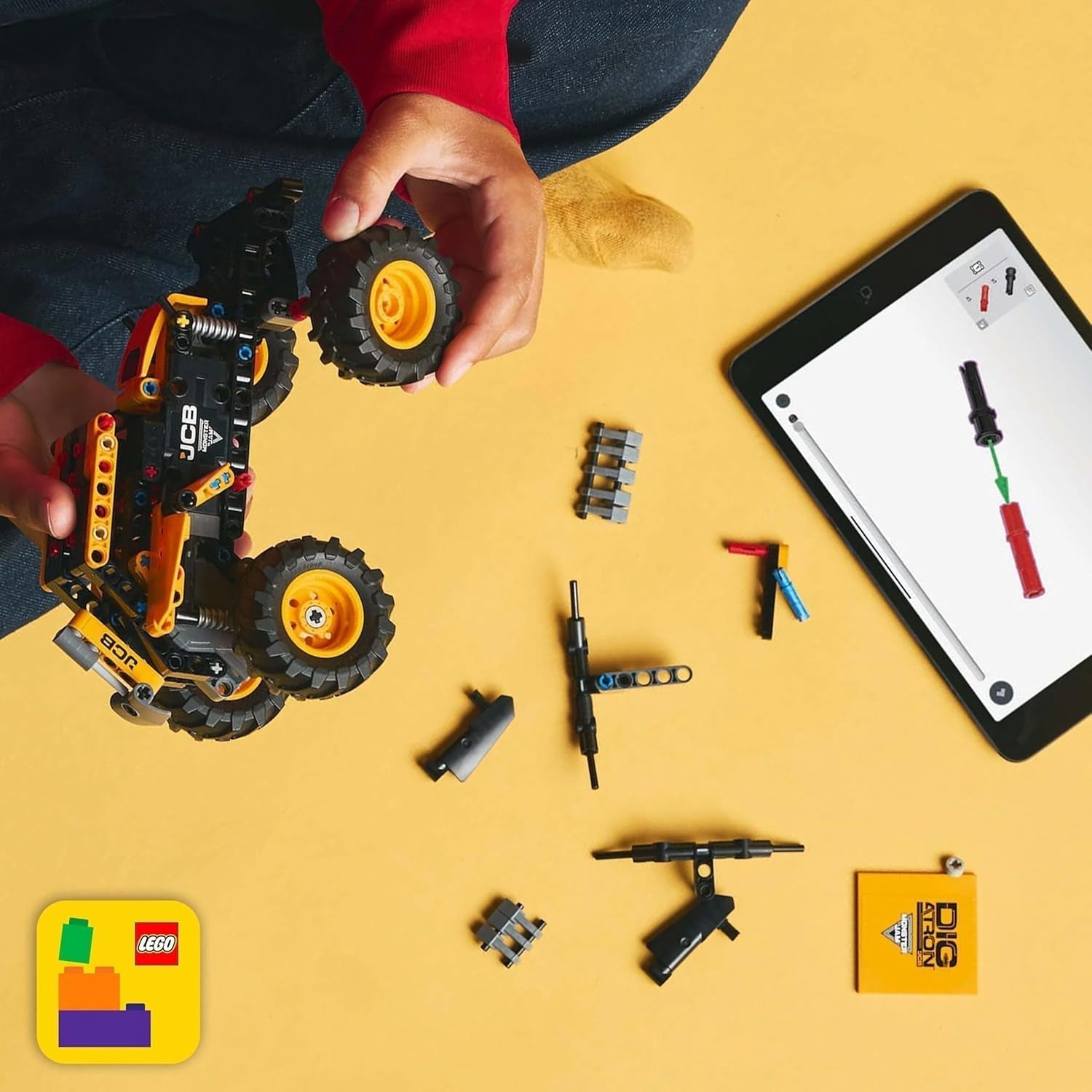 LEGO Technic Monster Jam Digatron, set de juego Monster Truck para niños, juguetes de construcción para niños, niños y niñas a partir de 7 años, ideas de regalos para fans de Monster Trucks y Motorsport 42199 Sets de construcción Besuche den LEGO-Store