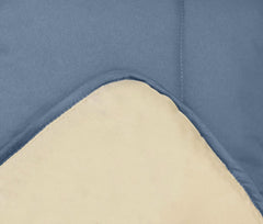 Edredón Poyet Motte Calgary, poliéster, aceite/masilla, poliéster, petróleo/masilla, 260 X 240 X 1 Cm Edredones y colchas Naty Shop