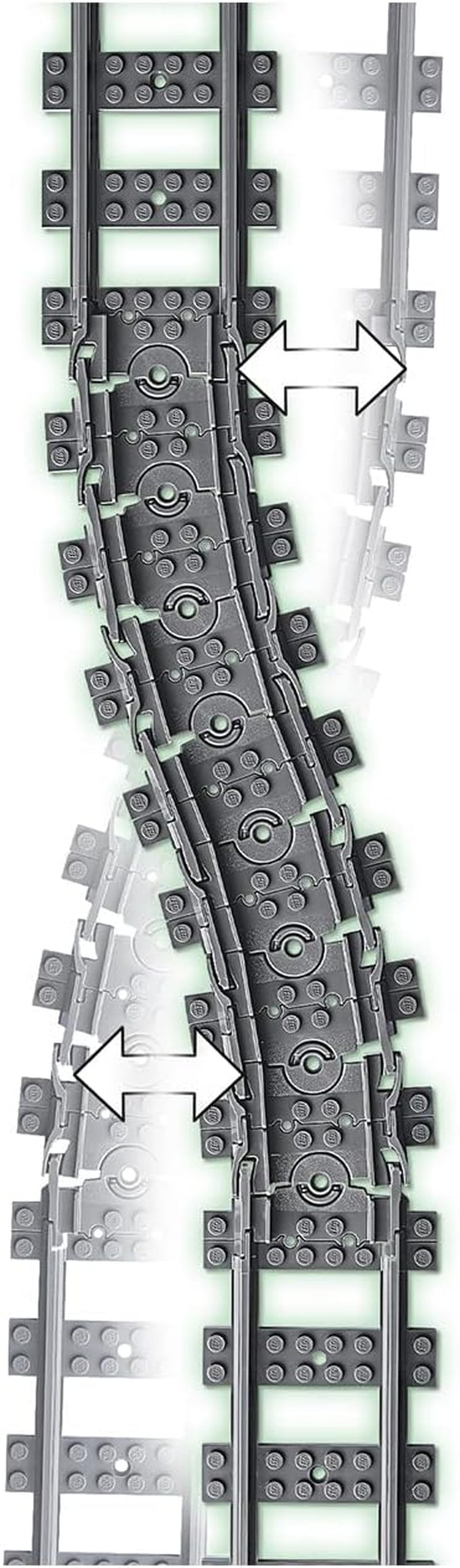 LEGO 60205 City Tracks Set de Expansión de 20 Piezas para Niños Set de Juguetes para Niños y Niñas Juegos de Construcción Besuche den LEGO-Store