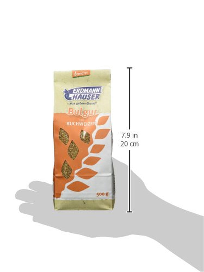 Bulgur de trigo sarraceno orgánico, paquete de 6 (6 x 500 g)