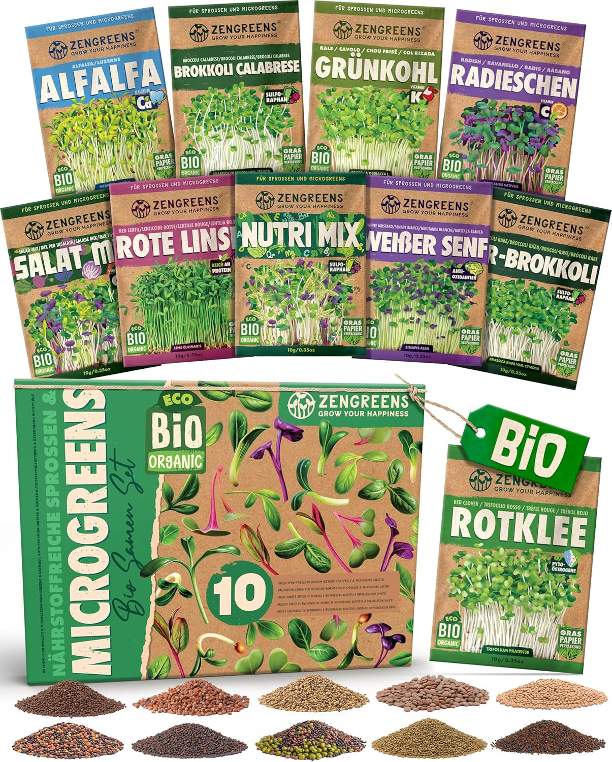 Semillas de tomate orgánicas en un juego de 10 - 10 Semillas de tomate para un fácil cultivo en el jardín, balcón o lecho elevado - Semillas de plantas - Plántulas