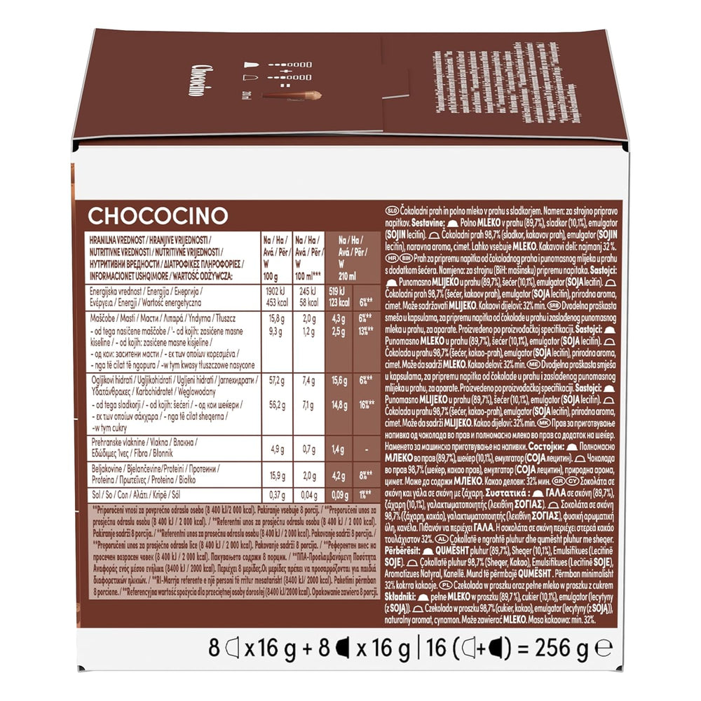 NESCAFÉ DOLCE GUSTO Chococino Kakaokapseln 3er Pack (3 x 16 Kapseln)