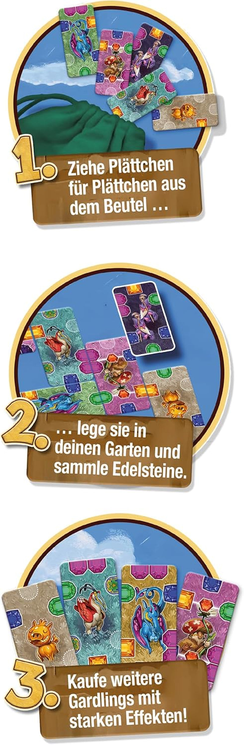 Schmidt Spiele 49465 Gardlings, Juego de construcción de bolsas