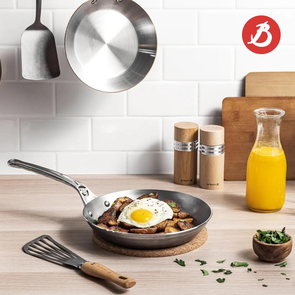 Sartén MINERAL B PRO Fabricada en acero Ollas y Sartenes Naty Shop