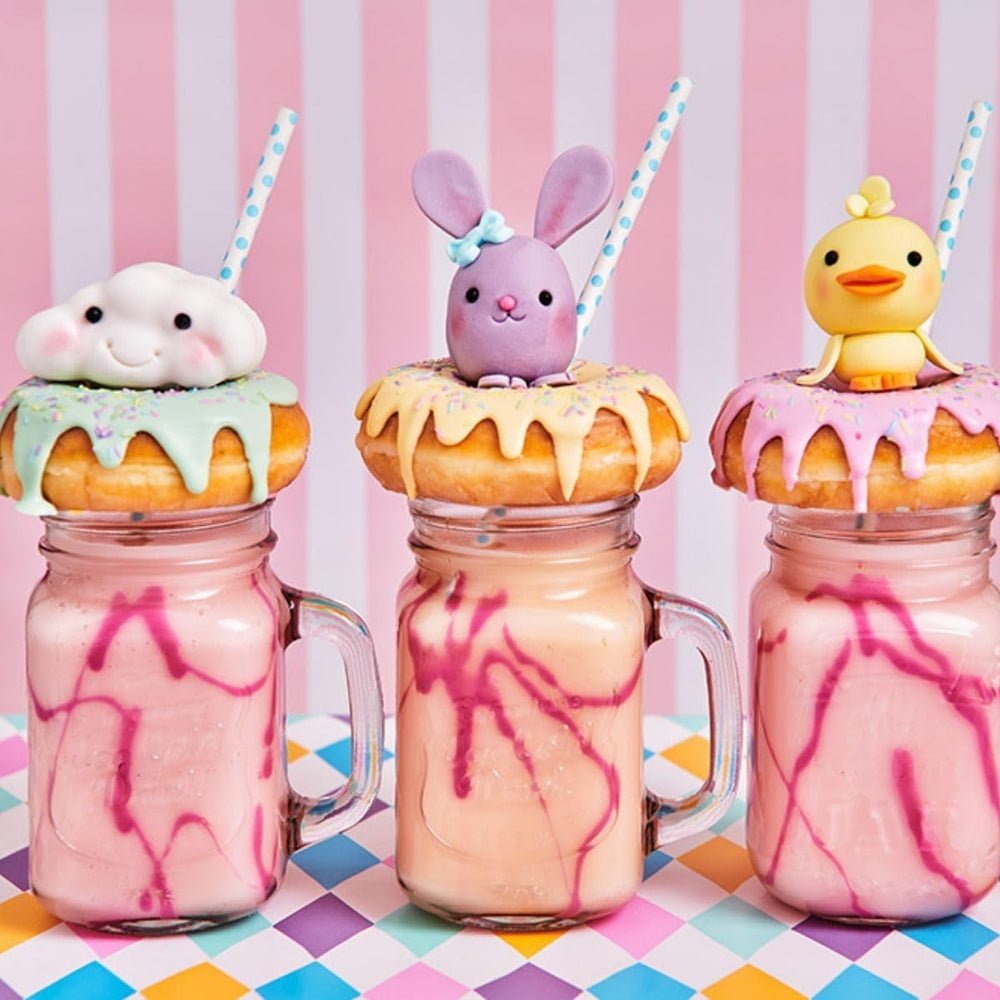 Funcakes Mix Für Donuts, Backen Sie Ganz Einfach Ihre Eigenen Donuts Zu Hause in Der Friteuse Oder Im Ofen, Halal. 500 G. Tienda Naty