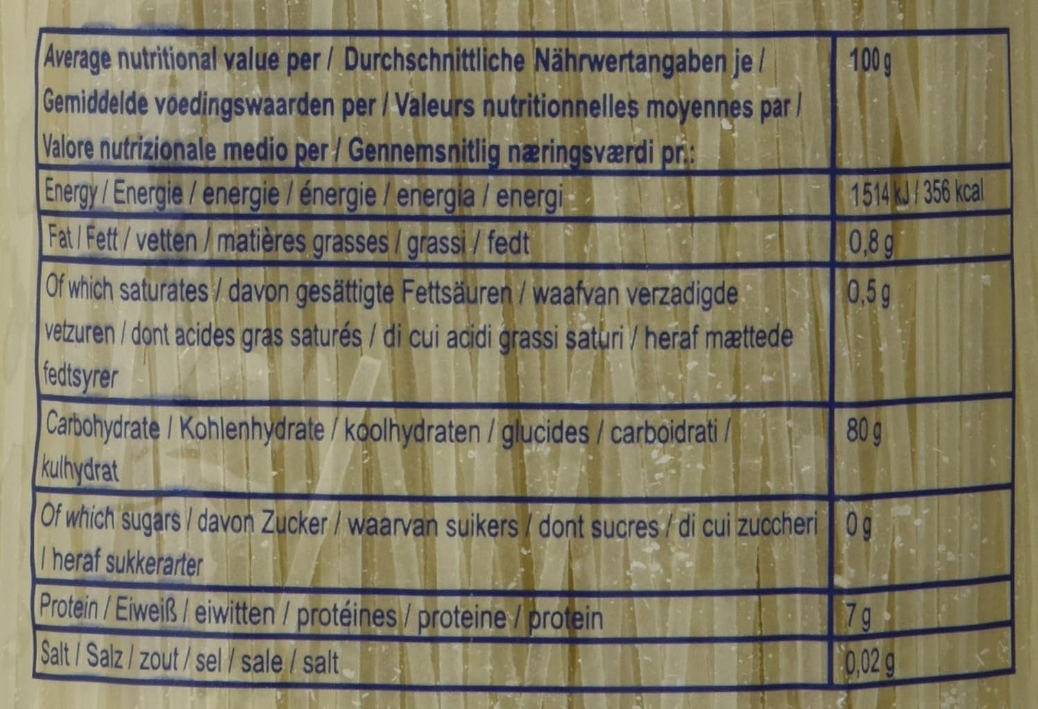 - Fideos de arroz 1 mm., (1 X 400 GR)