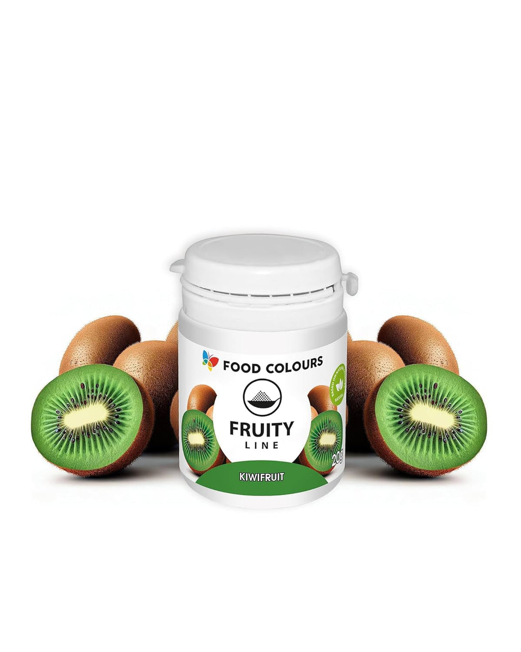 Coloranți alimentari pudră colorant natural Fruity Line BLUEBERRY 20G pudră colorantă naturală pentru creme glazură burete aluat sub formă de pudră colorant alimentar pentru băuturi jeleuri