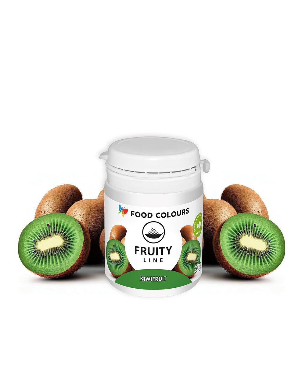 Coloranți alimentari pudră colorant natural Fruity Line BLUEBERRY 20G pudră colorantă naturală pentru creme glazură burete aluat sub formă de pudră colorant alimentar pentru băuturi jeleuri